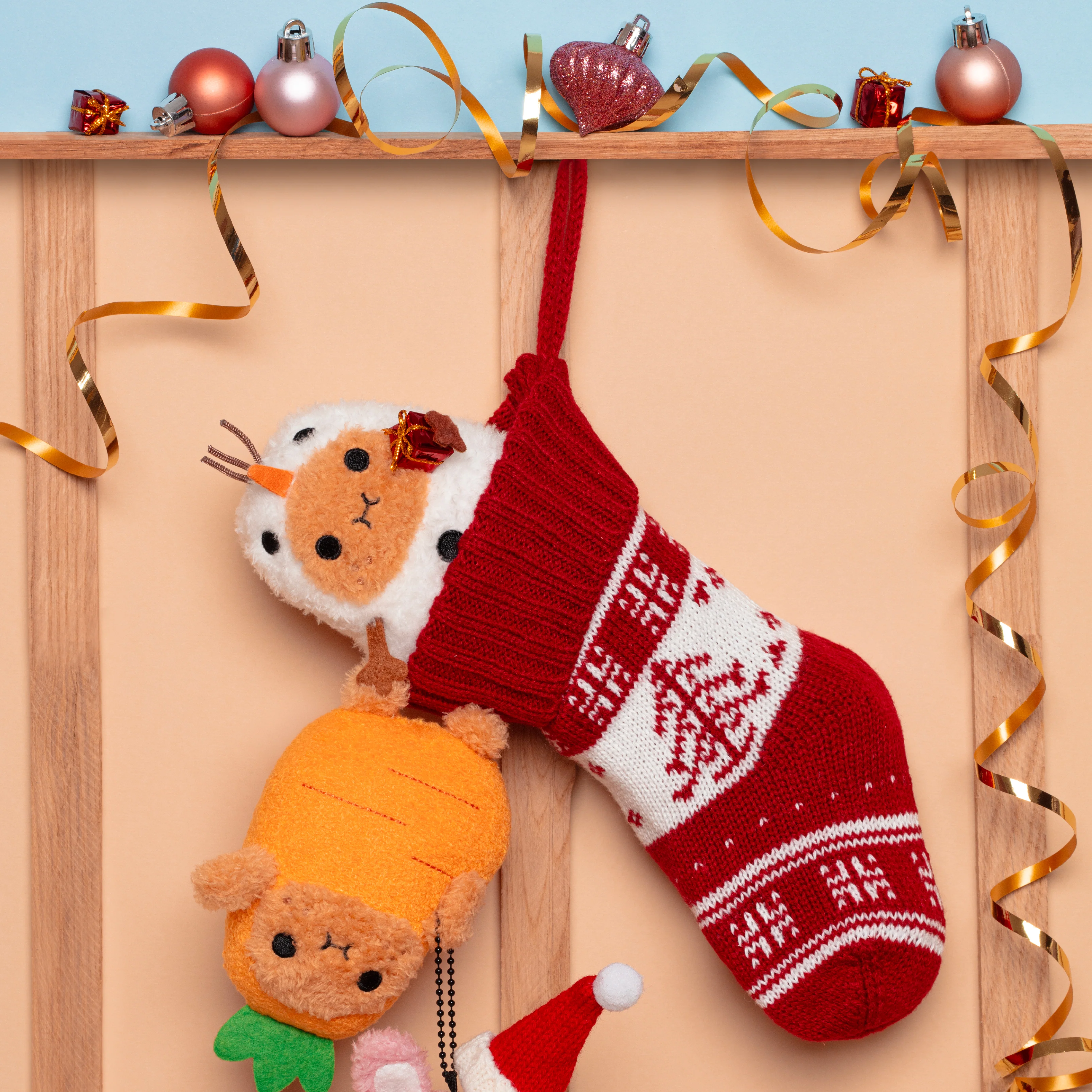Snowman Ricespud Mini Sitting Plush Toy - Image 2