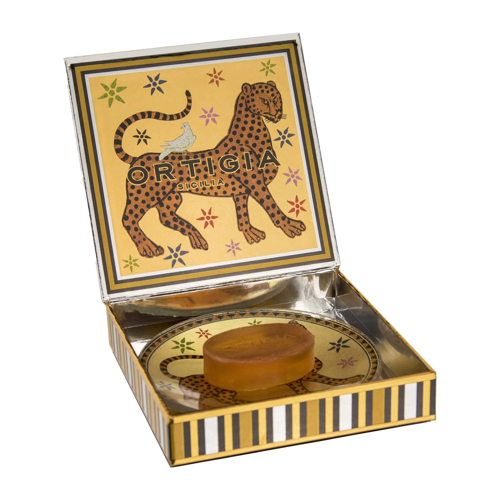 Ambra Nera Soap & Glass Plate | Gold - Image 3
