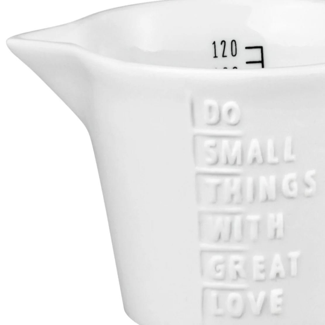 Measuring Jug | Do Small Things with Great Love | 120ml - Image 3