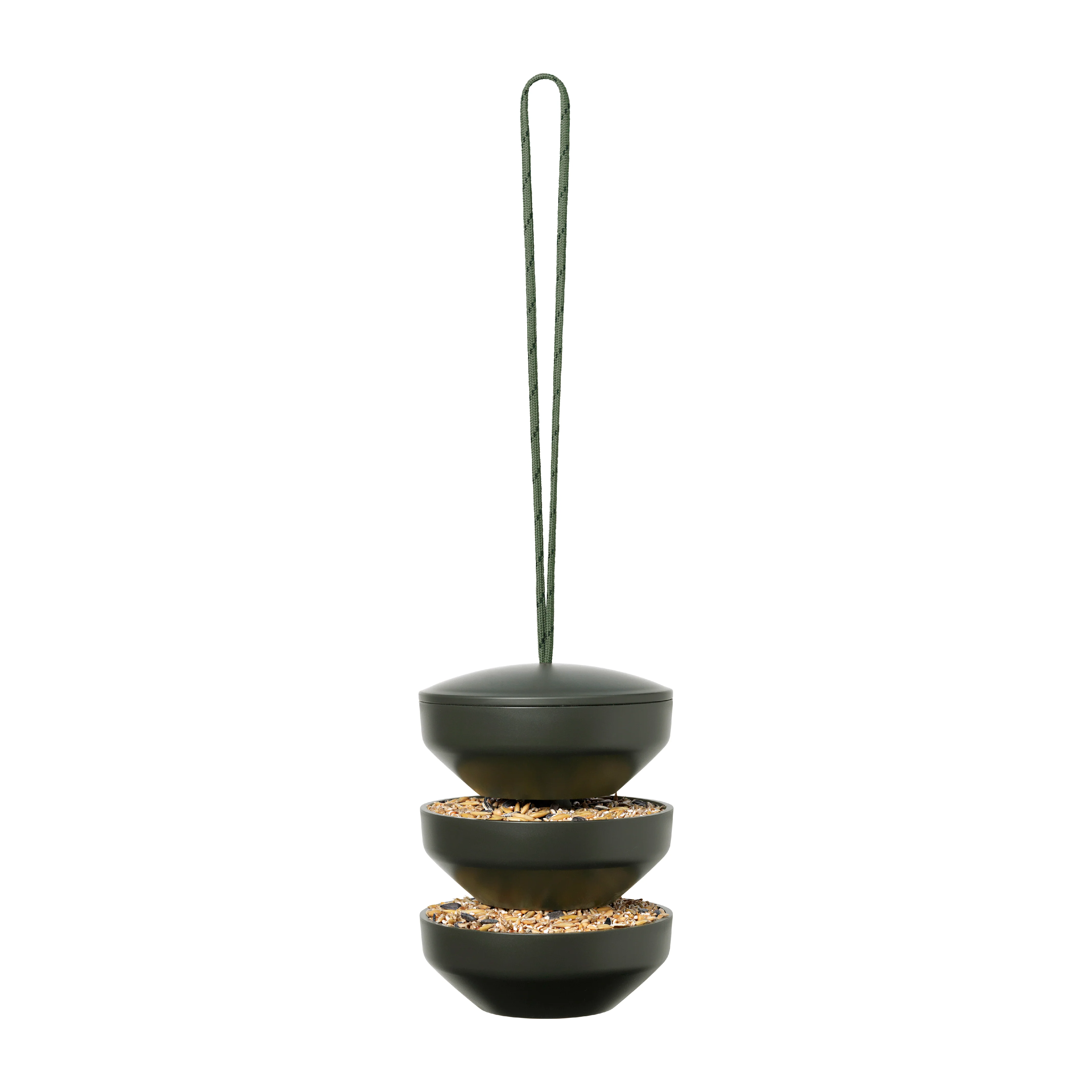 Hanging Bird Feeding Station | Green - Image 3