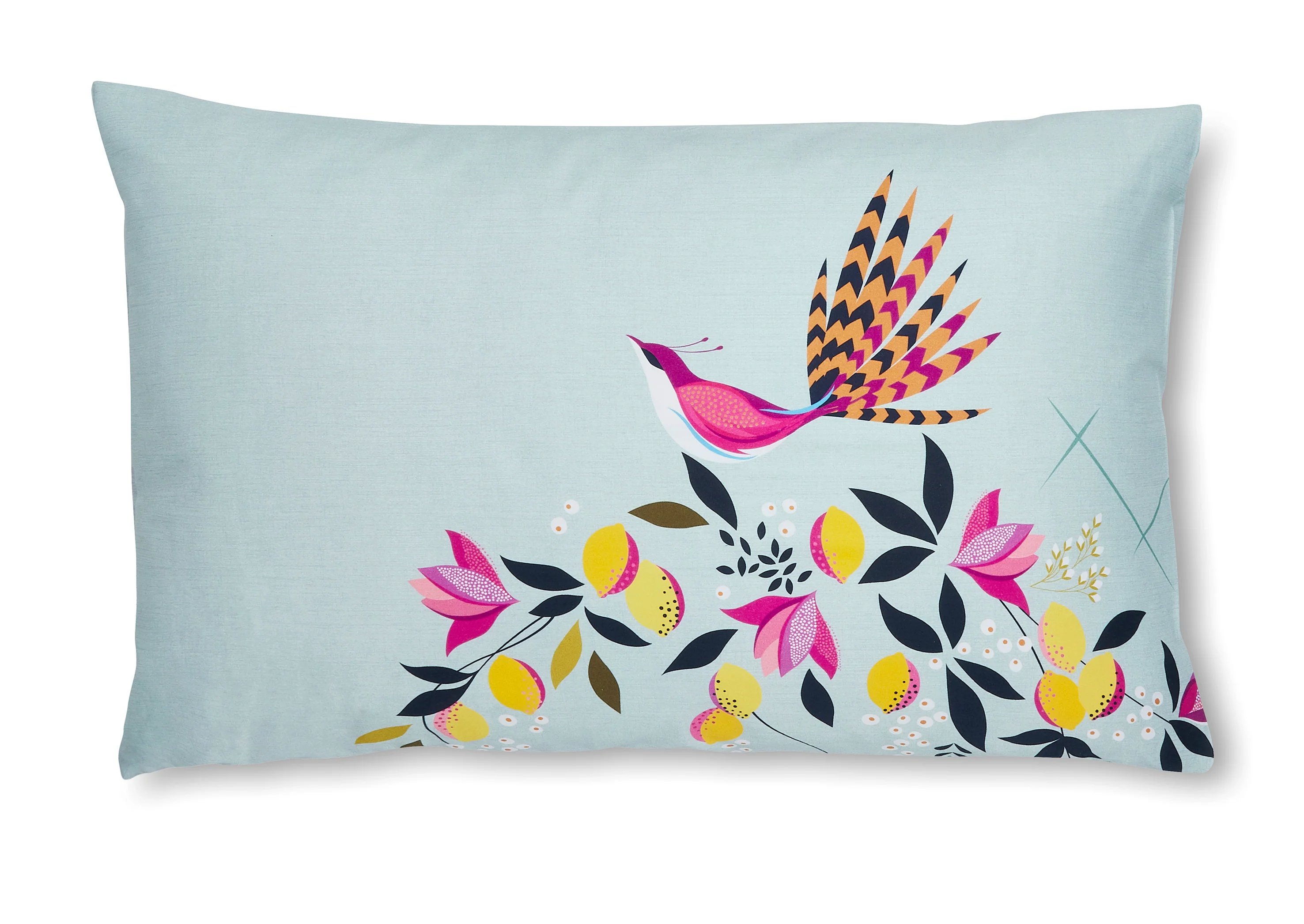 Bed Linen Set | Birds & Gate Collection | Duck Egg - Image 5