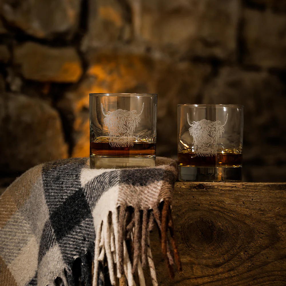 Highland Cow Glass Tumblers | Set of 2 - Image 2