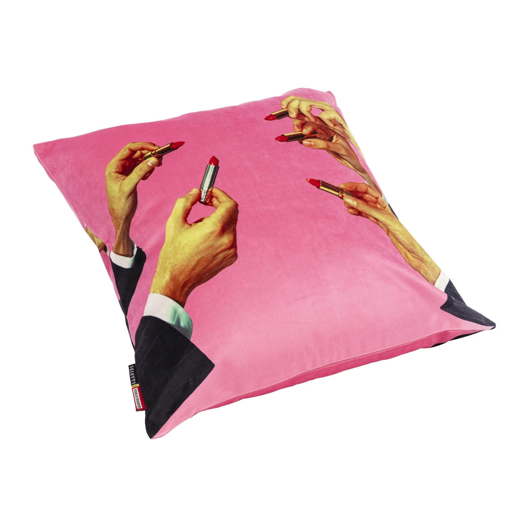 Cushion | Toiletpaper | Pink Lipstick - Image 4