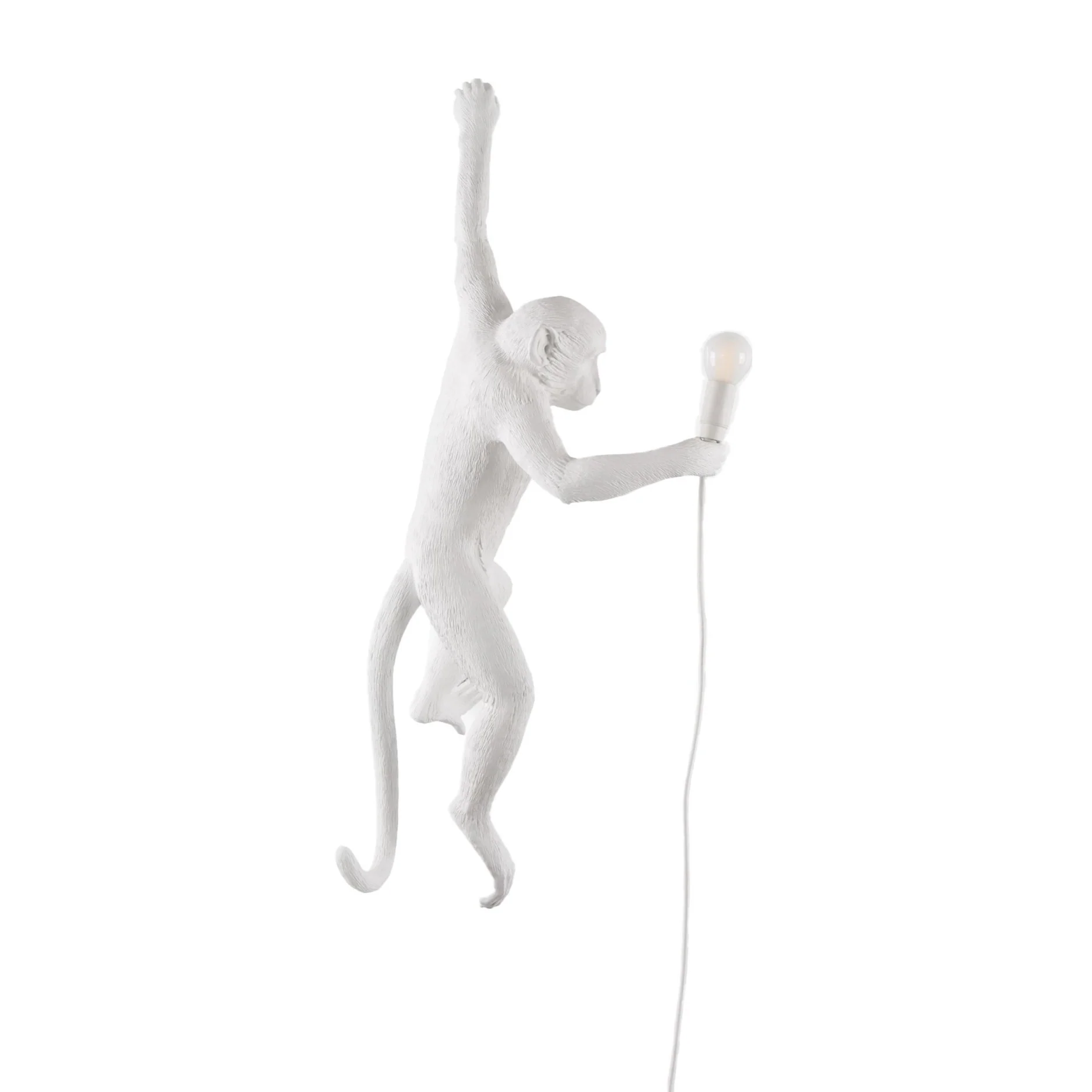 Lamp | Hanging Monkey | White - Image 3