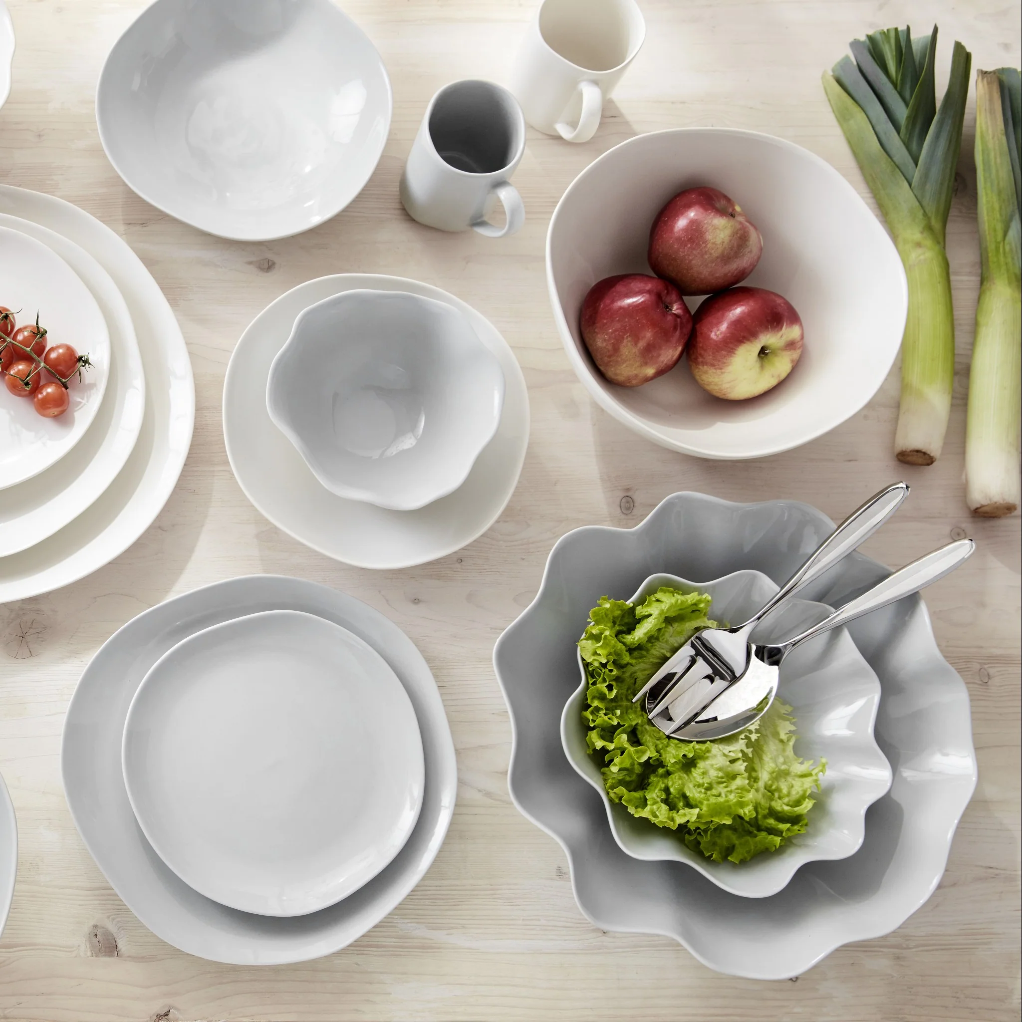Arbor | Large Serving Platter | Dove Grey - Image 3