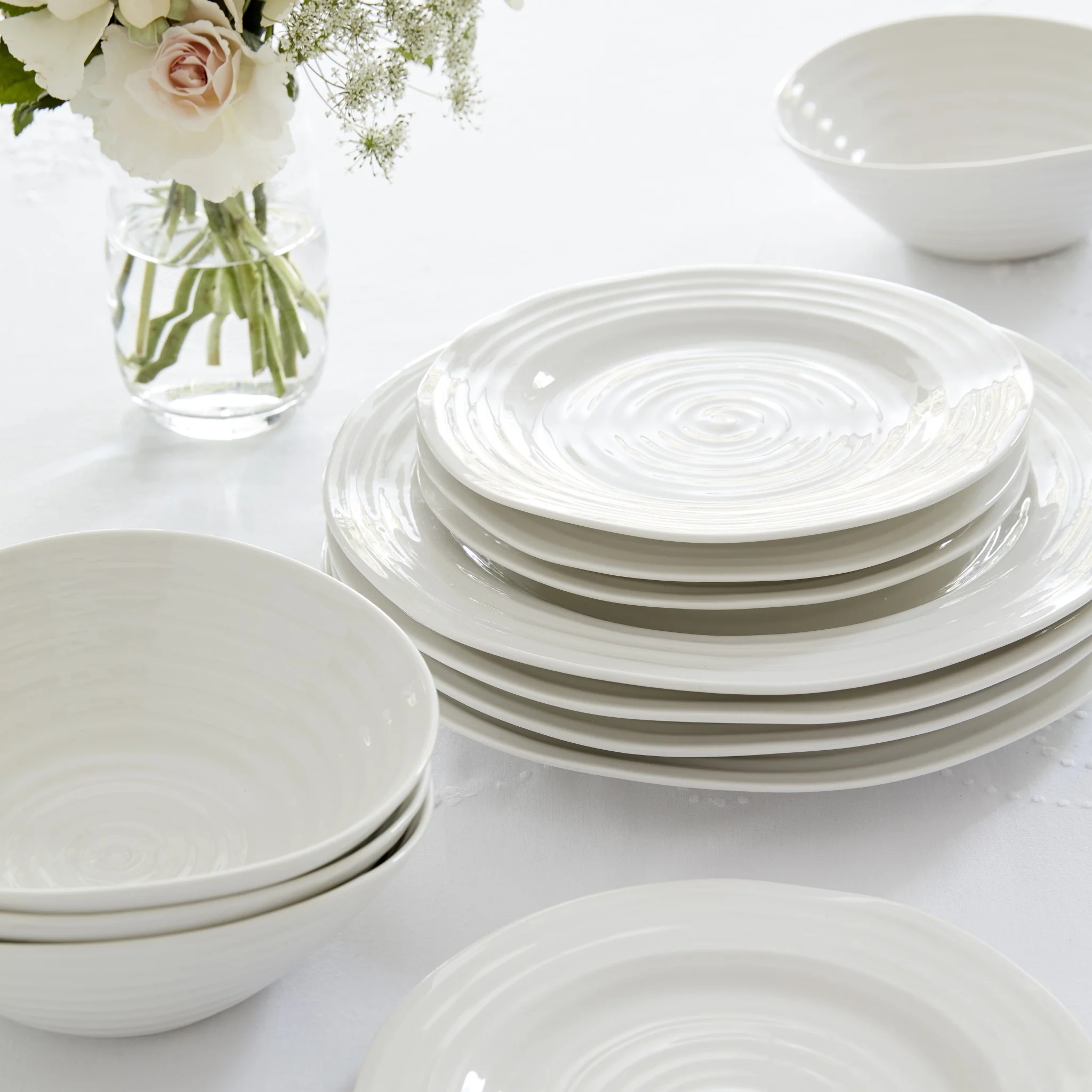 White Collection | Tableware Set | 12-Piece - Image 3