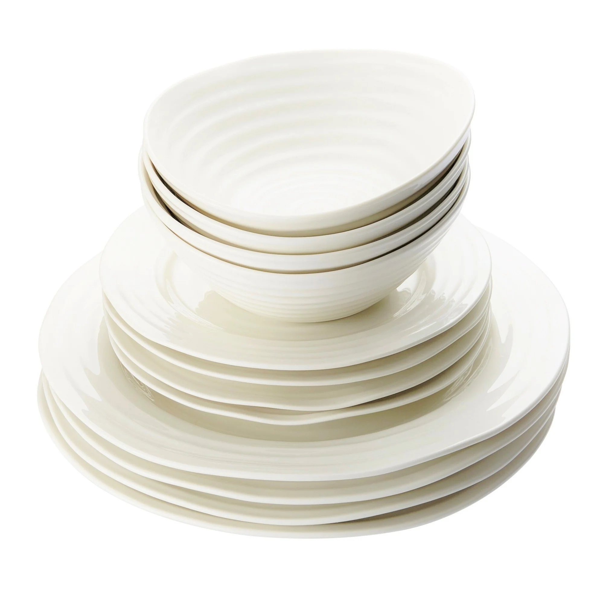White Collection | Tableware Set | 12-Piece - Image 4