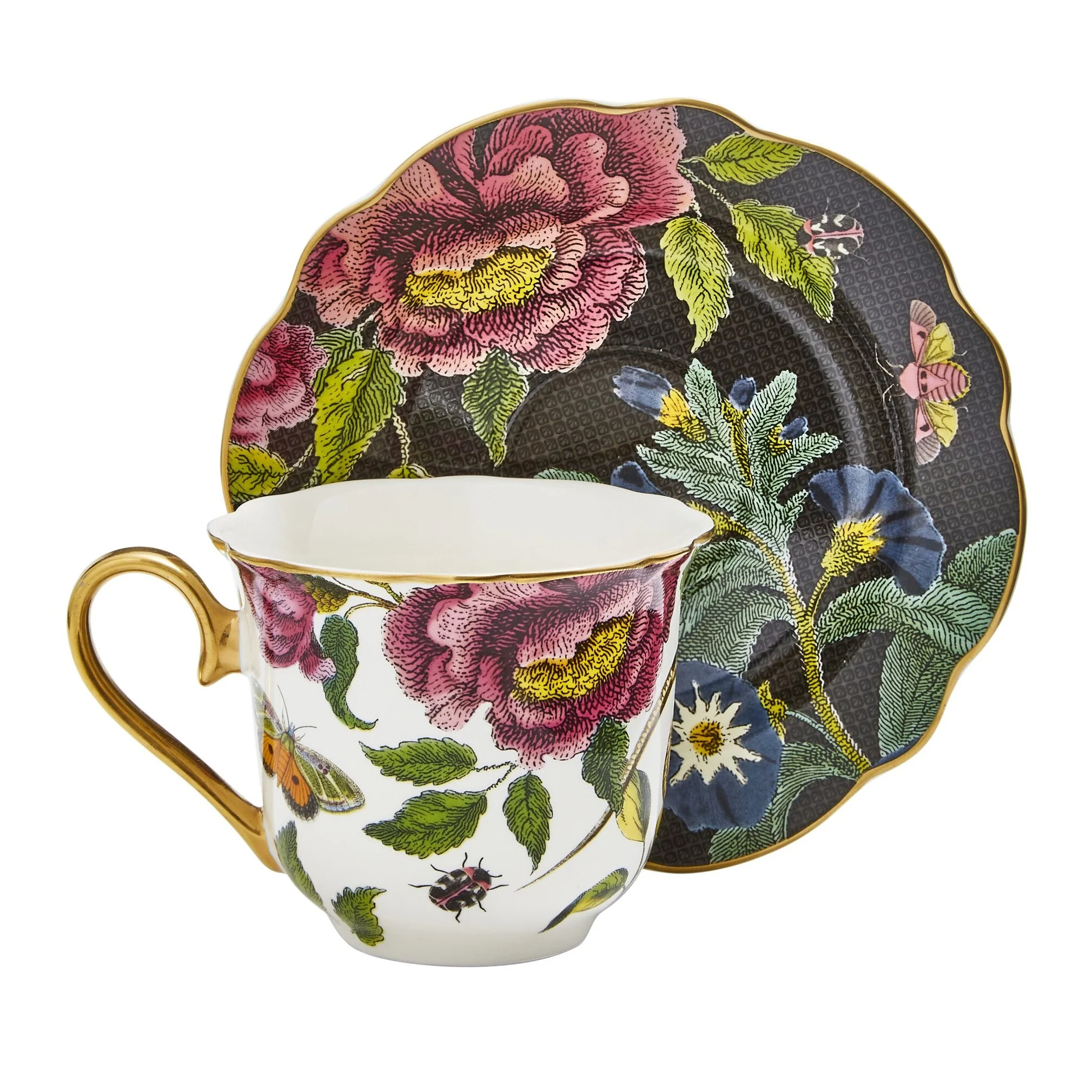 Teacup & Saucer | Creatures of Curiosity | Snake Black - Image 3