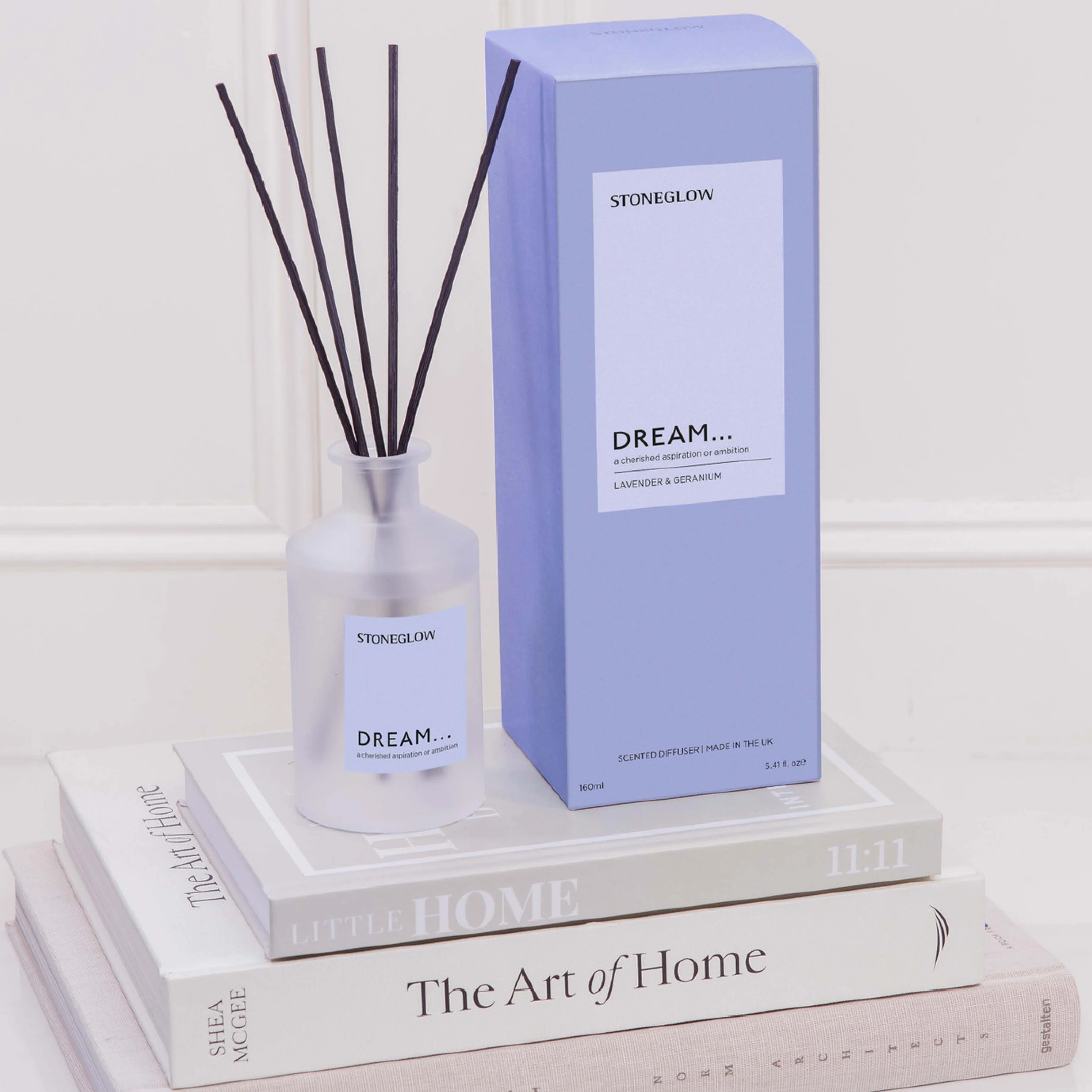 Affirmations Dream Reed Diffuser | Lavender & Geranium | 160ml - Image 2