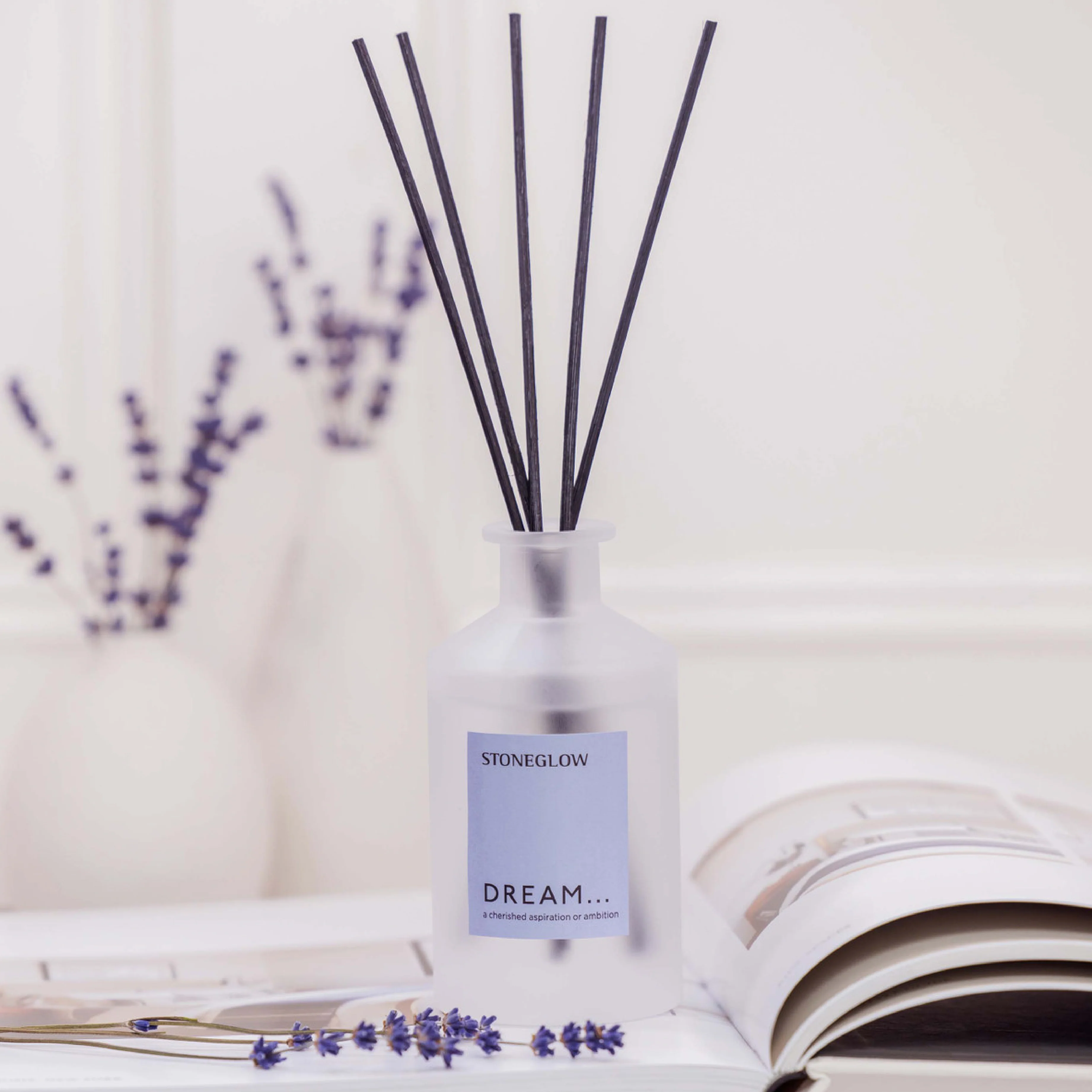 Affirmations Dream Reed Diffuser | Lavender & Geranium | 160ml - Image 3