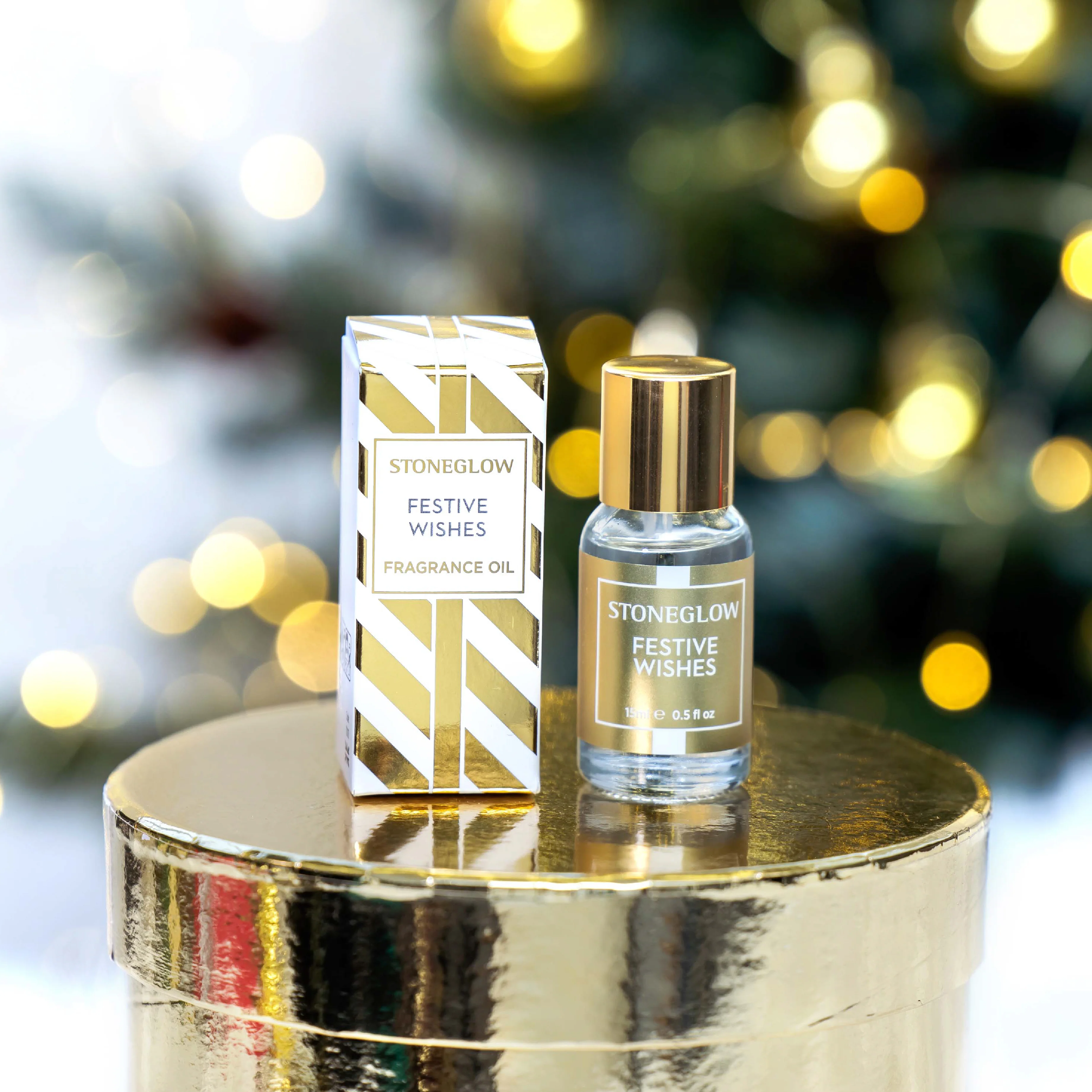 Festive Wishes Fragrance Oil | Orange, Cinnamon & Clove | 15ml - Image 2