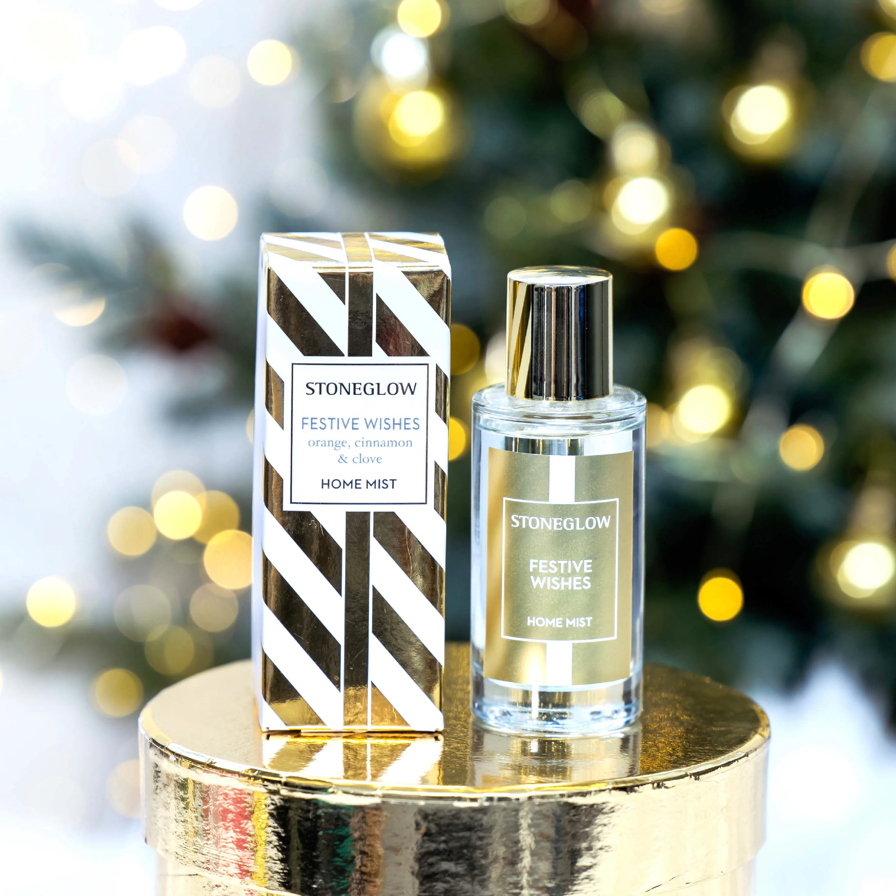 Festive Wishes Home Mist | Orange, Cinnamon & Clove | 50ml - Image 2
