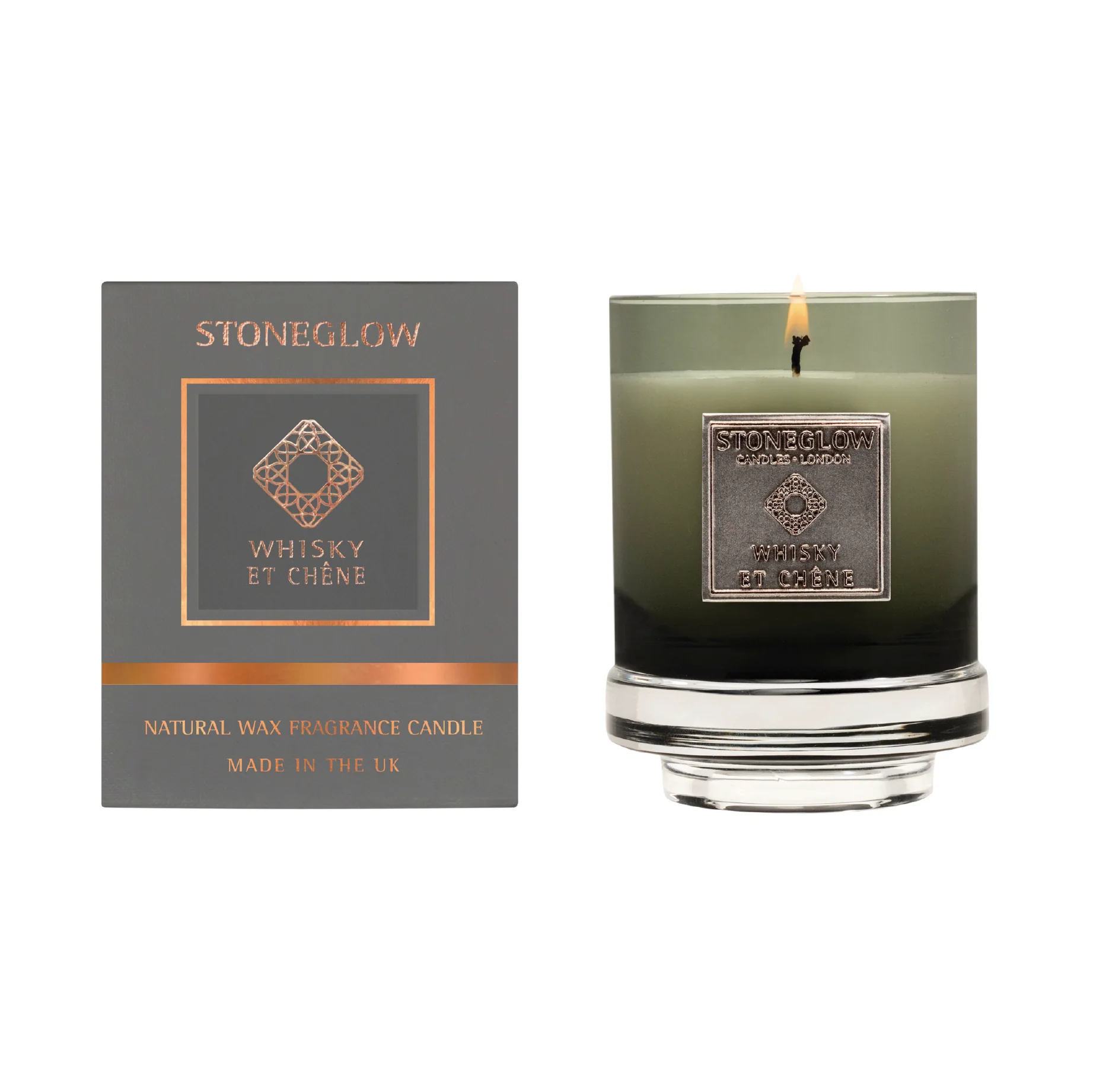 Metallique Tumbler Candle | Whisky Et Chene - Image 2