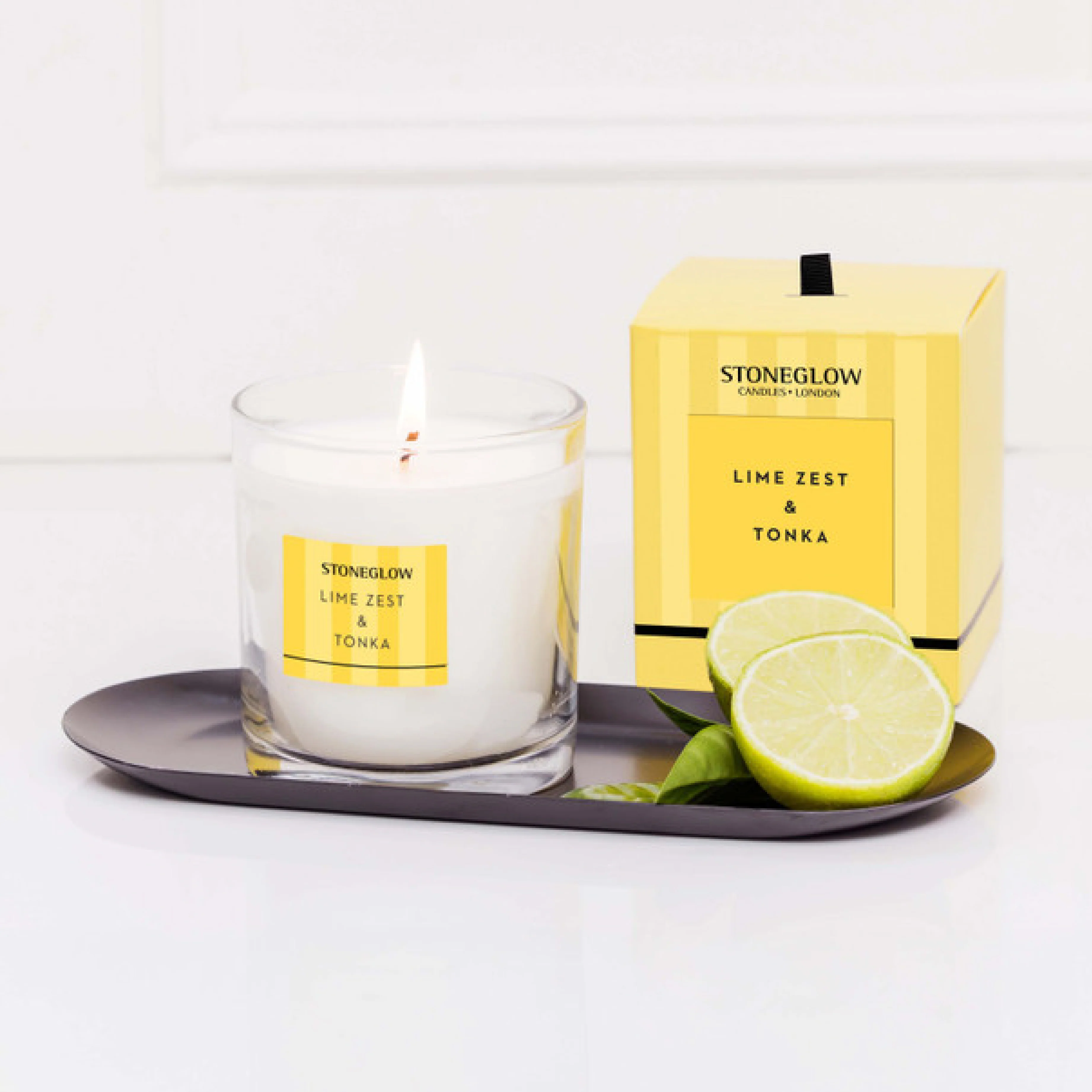 Modern Classics Scented Tumbler Candle | Lime Zest & Tonka - Image 2