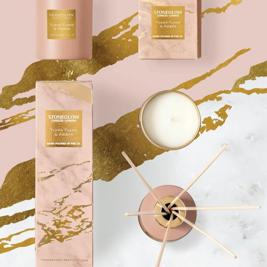 Reed Diffuser | Luna | Ylang Ylang & Amber | 120ml - Image 2