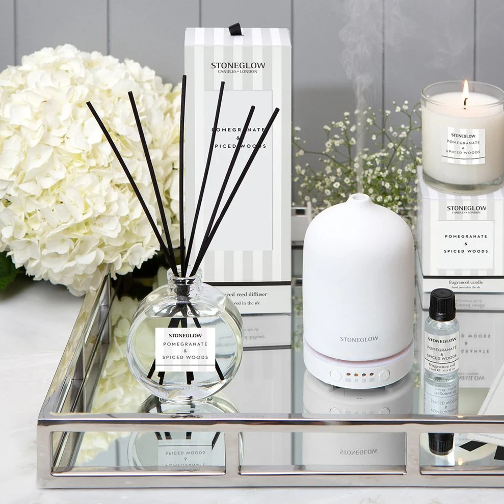 Reed Diffuser | Modern Classics | Pomegranate & Spiced Woods | 120ml - Image 2