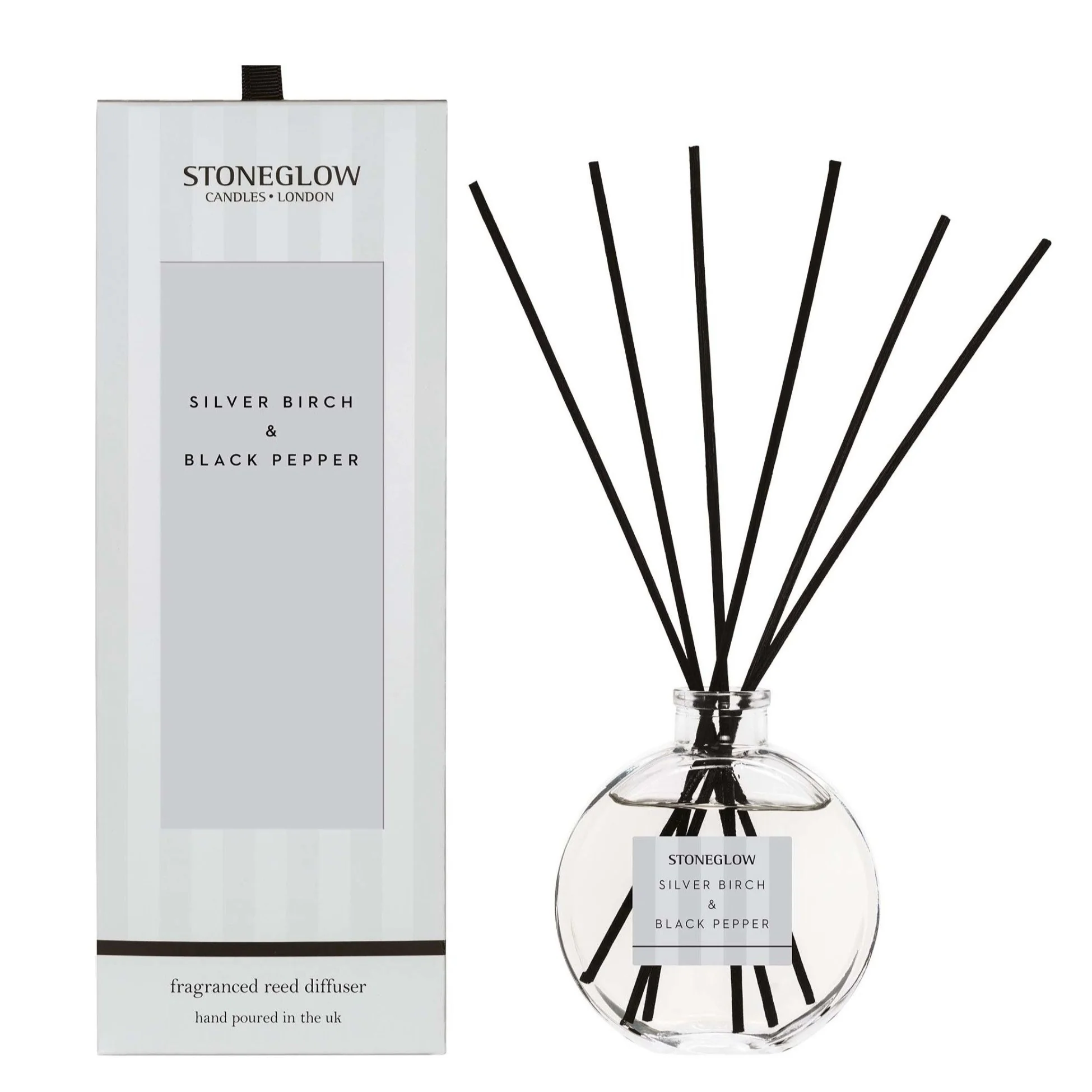Reed Diffuser | Modern Classics | Silver Birch & Black Pepper | 120ml