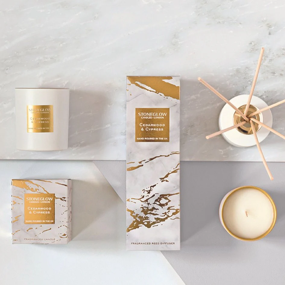 Tumbler Candle | Luna | Cedarwood & Cypress - Image 2
