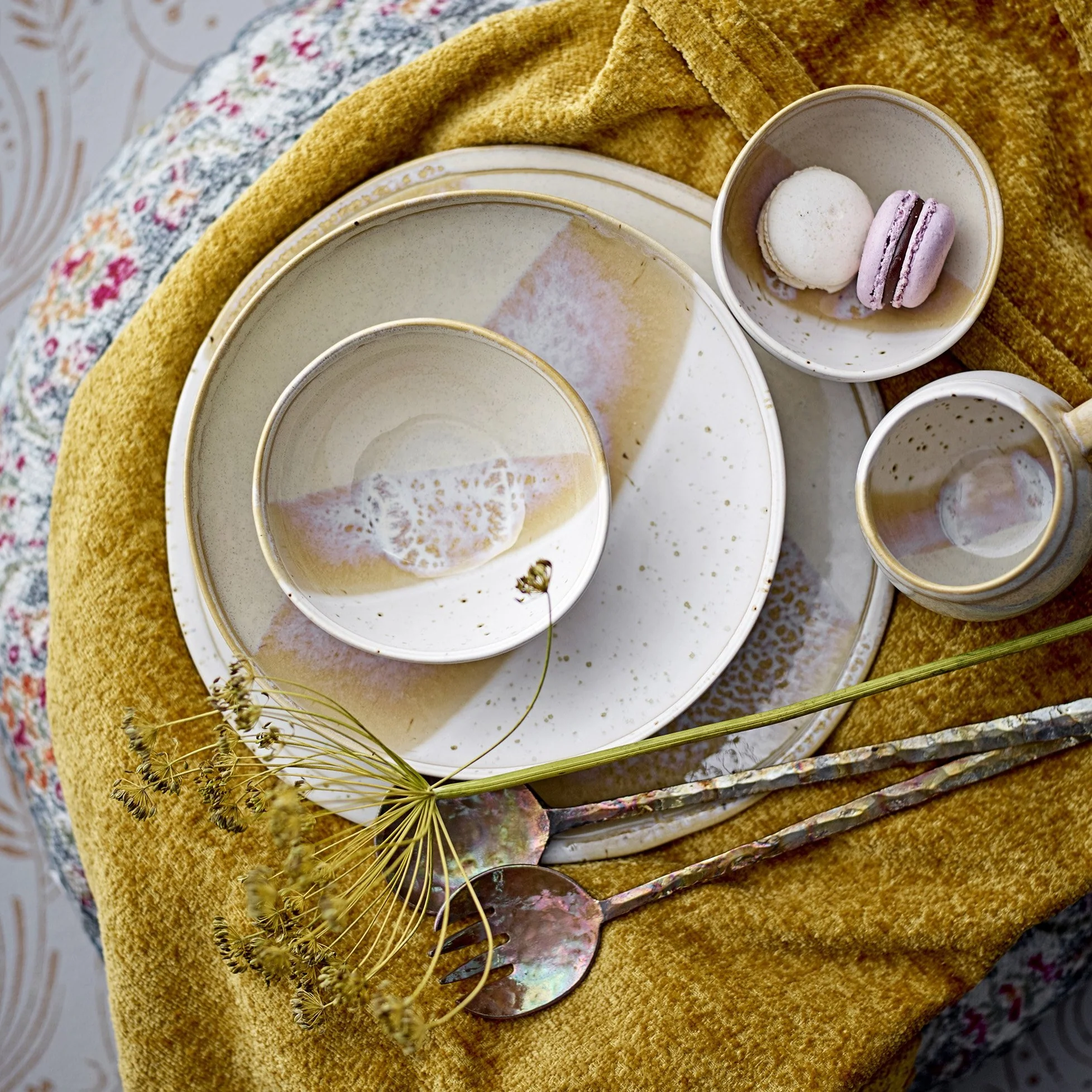 Stoneware Bowl | April Collection | Yellow - Image 2