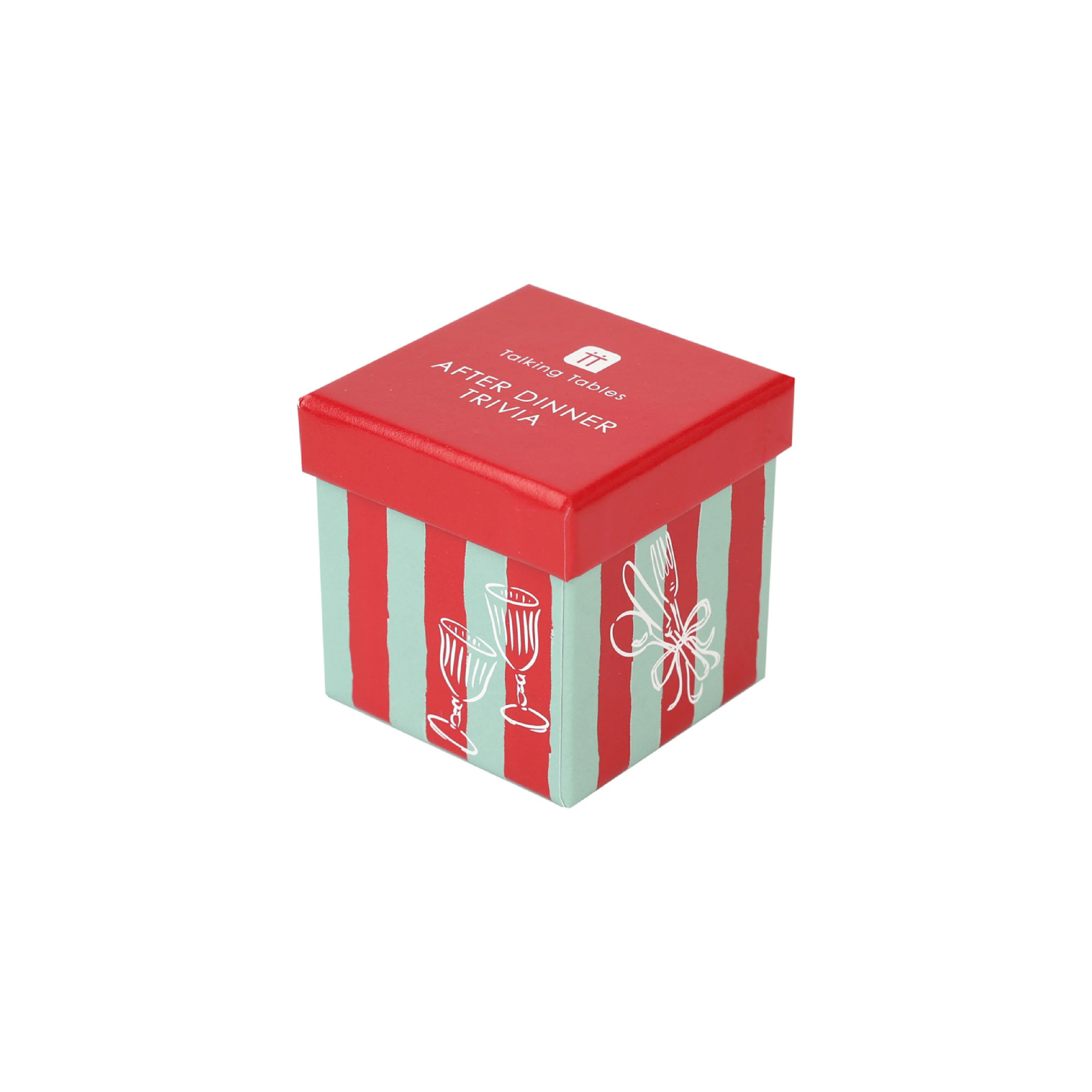 Bon Noel After Dinner Christmas Trivia Game | Set of 60 Cards