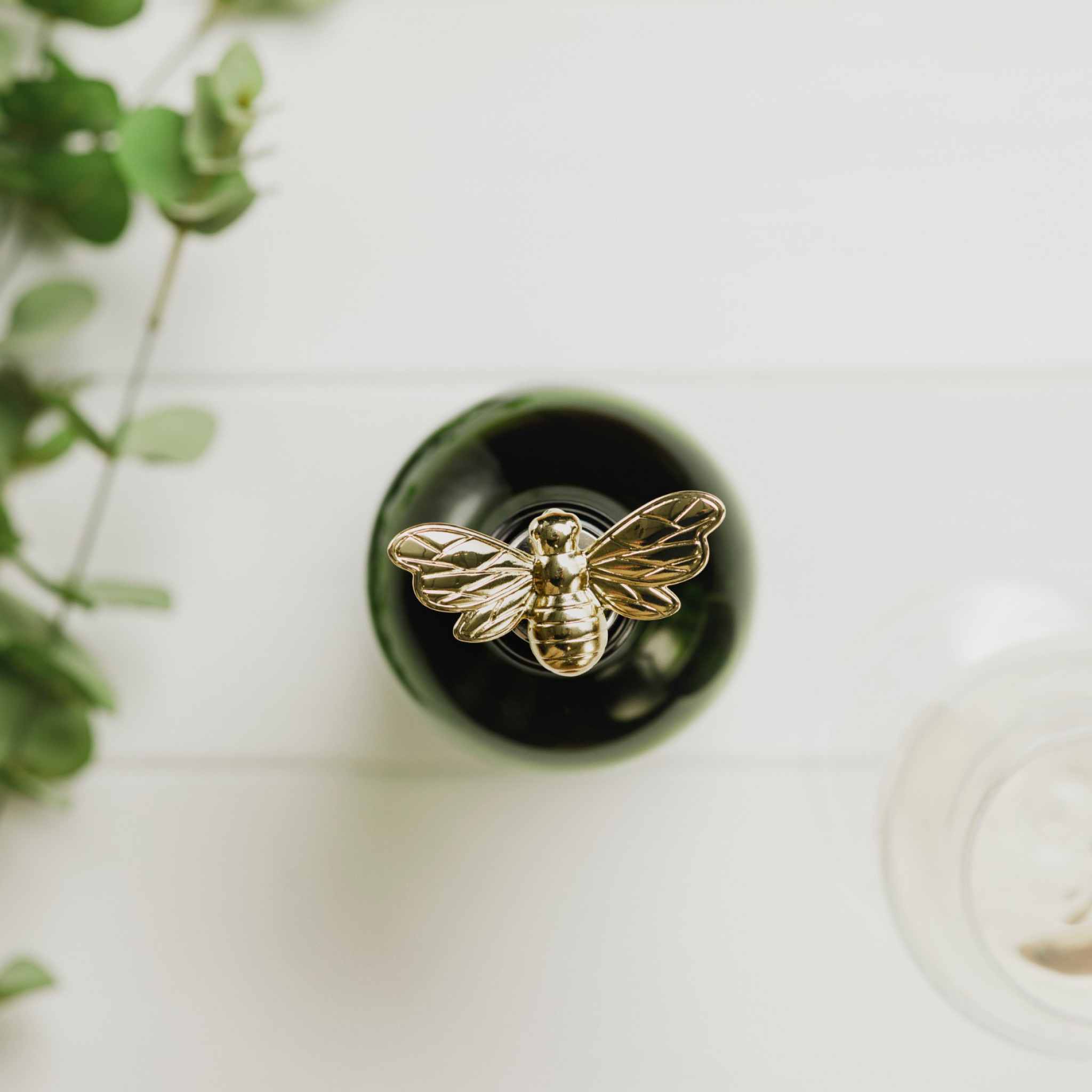 Bottle Stopper | Gold Bee - Image 3