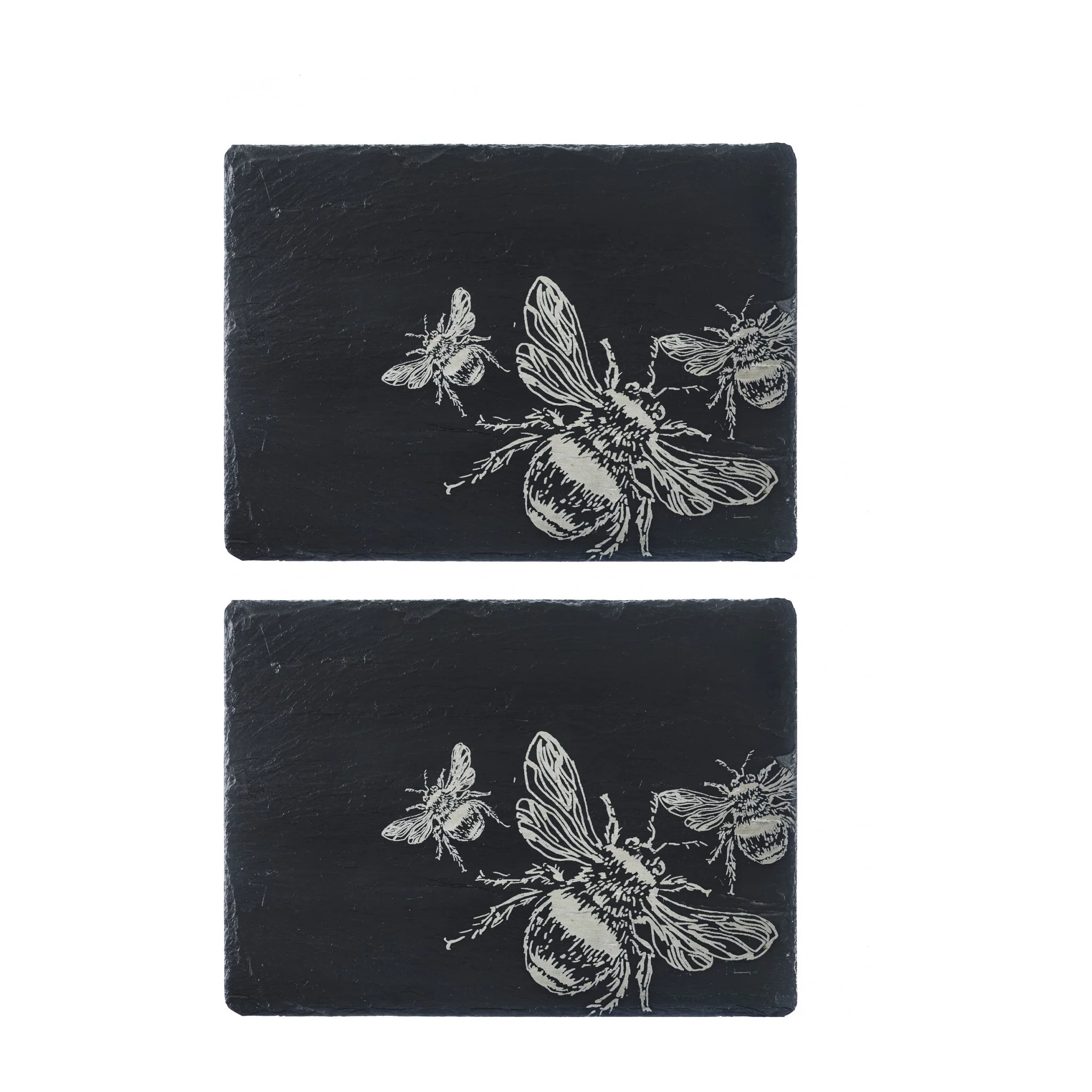 Rectangular Tablemats | Etched Bee | Set of 2 - Image 3