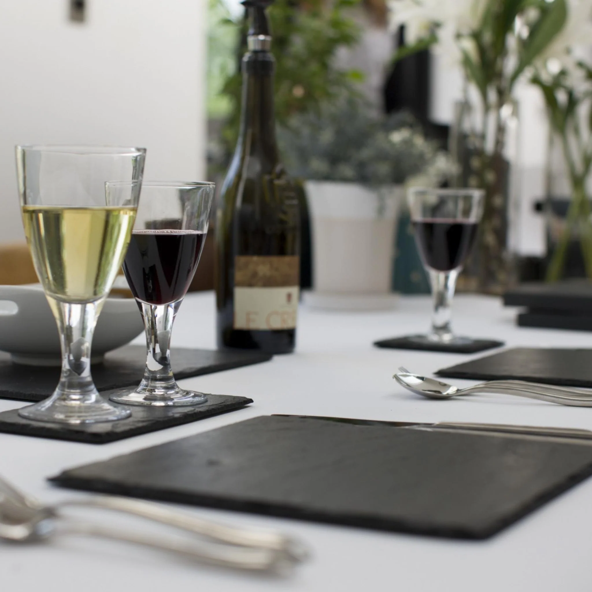 Square Placemats | Natural Slate | Set of 2 - Image 2