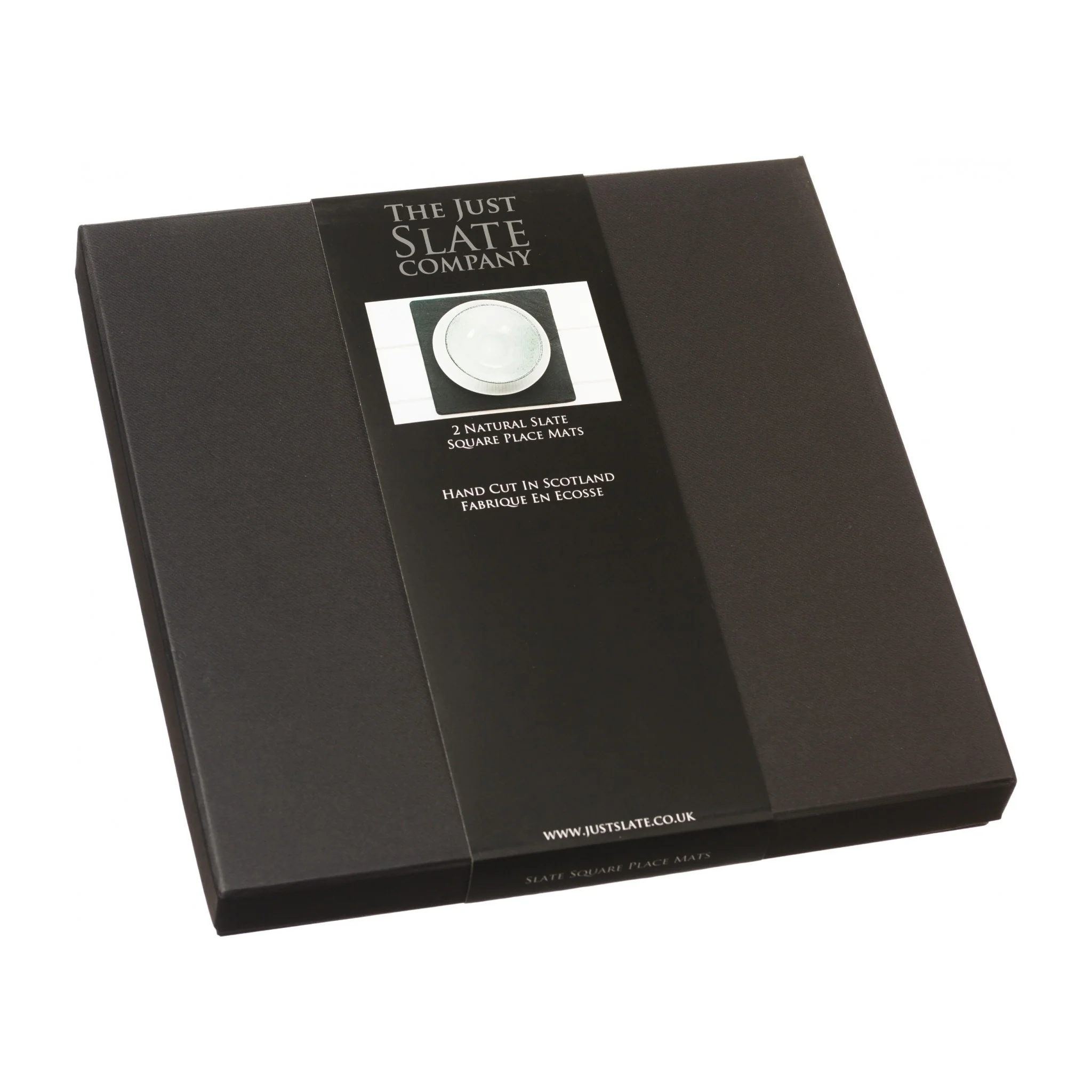 Square Placemats | Natural Slate | Set of 2 - Image 3