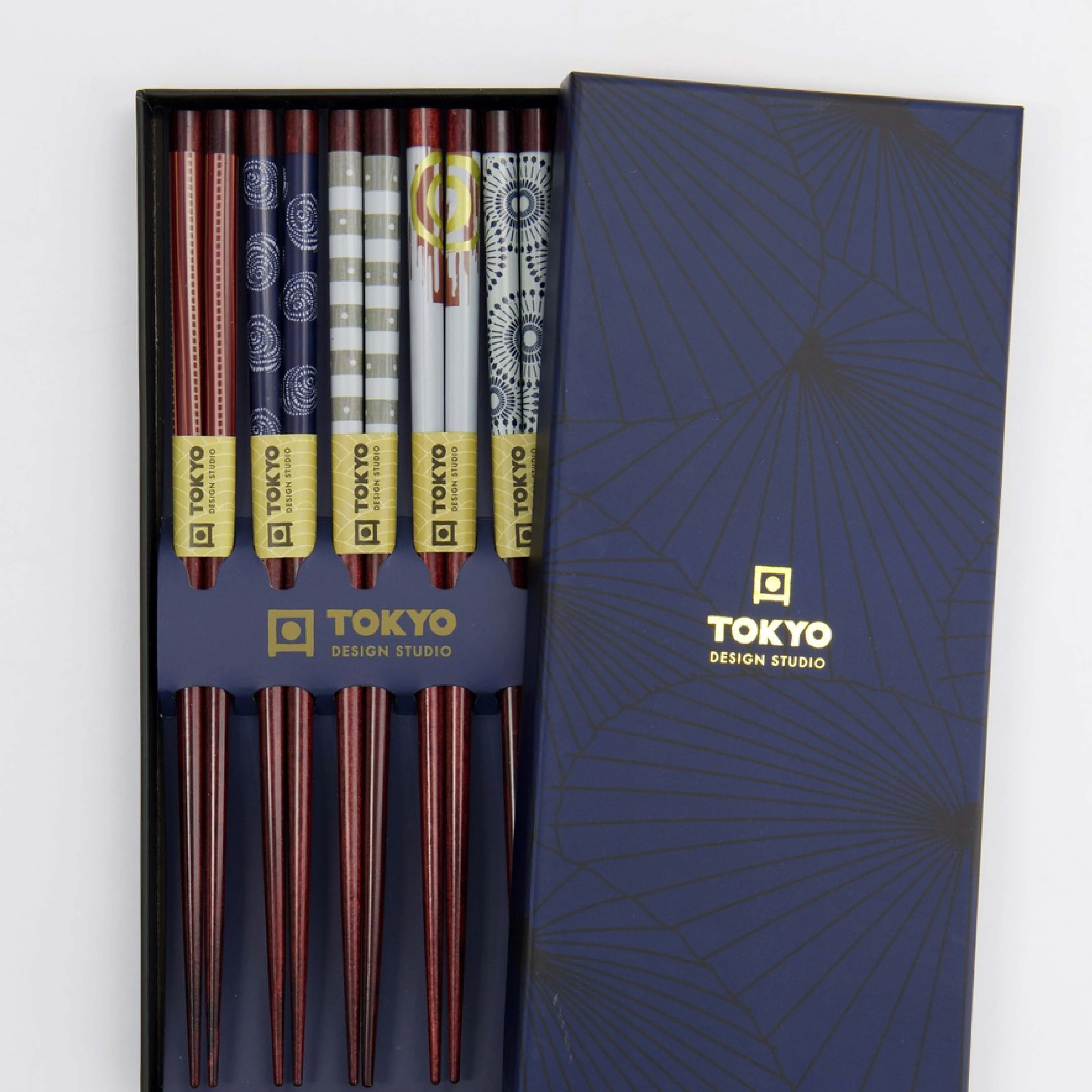 Abstract Chopstick Set | 5 Piece - Image 2