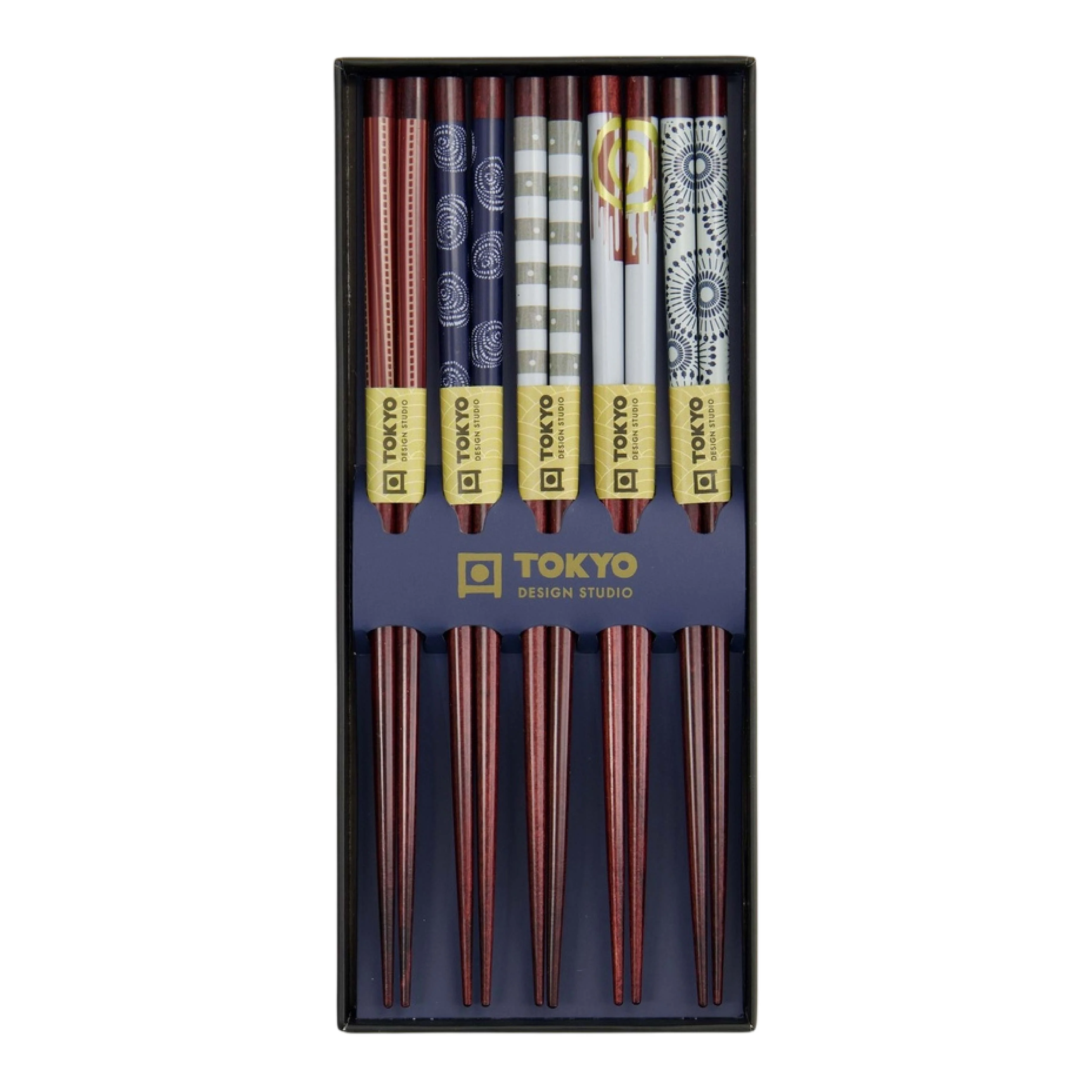 Abstract Chopstick Set | 5 Piece - Image 3
