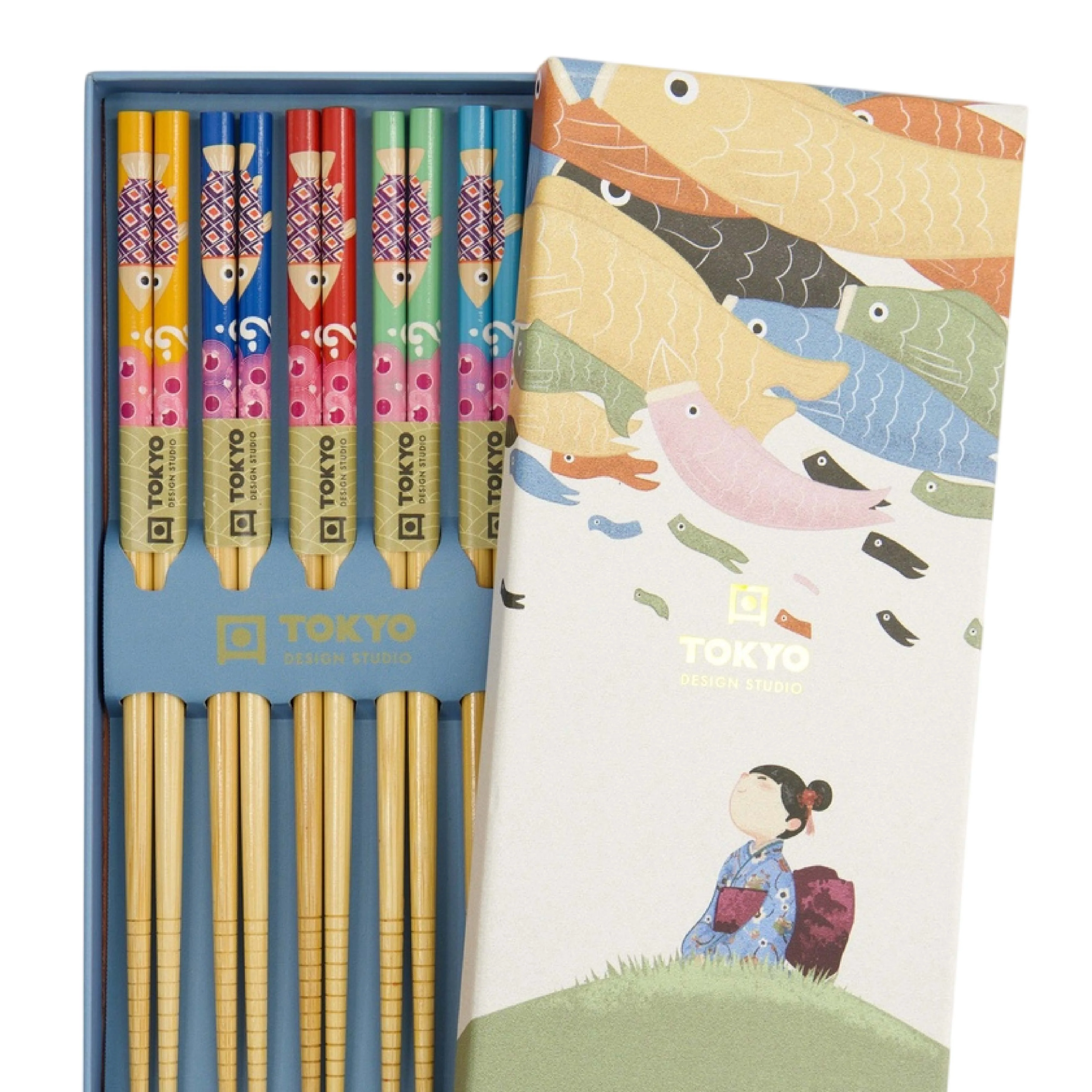 Koinobori Chopstick Set | 5 Piece - Image 5