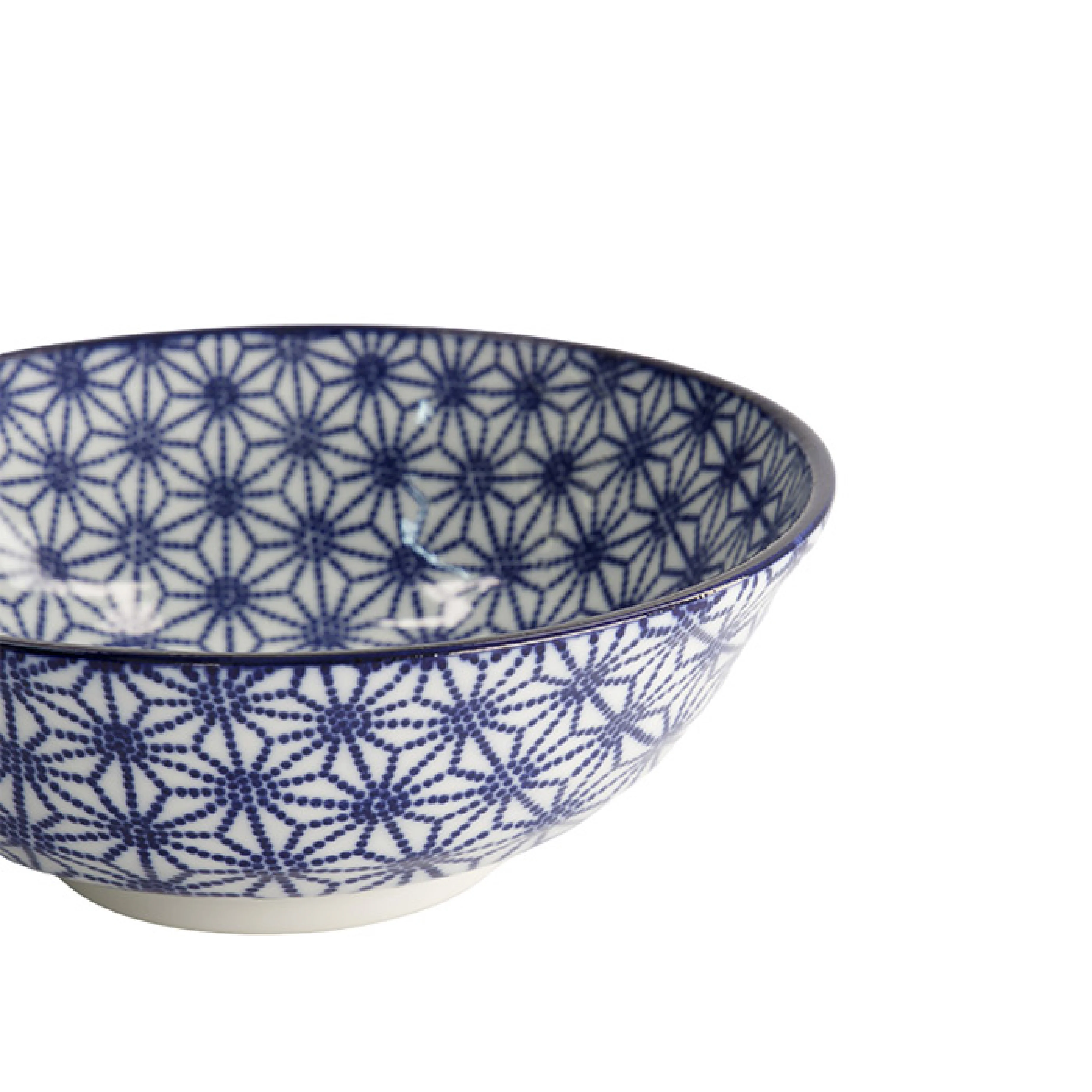 Nippon Stars Ramen Bowl | Blue & White | 21cm - Image 4