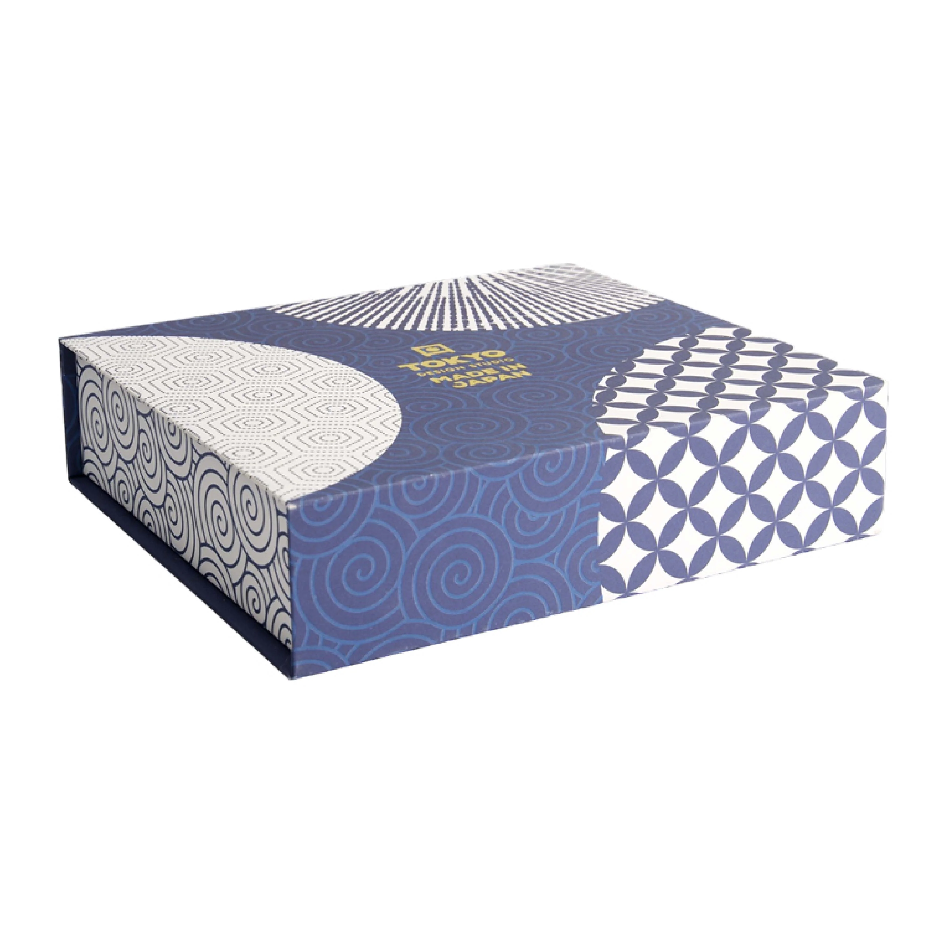 Sashiko Sushi Set | Blue & White | 6 Piece - Image 4