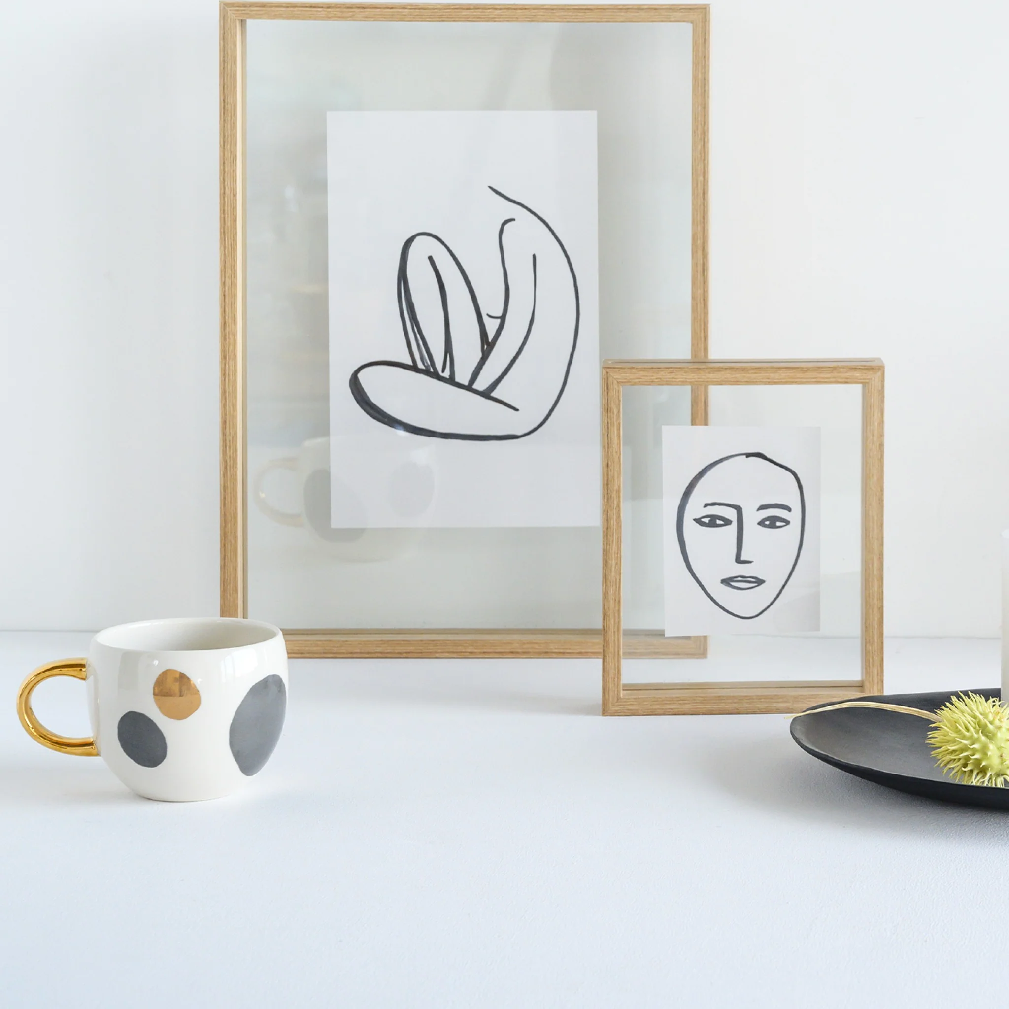 Floating Photo Frame | Natural | Small - Image 2