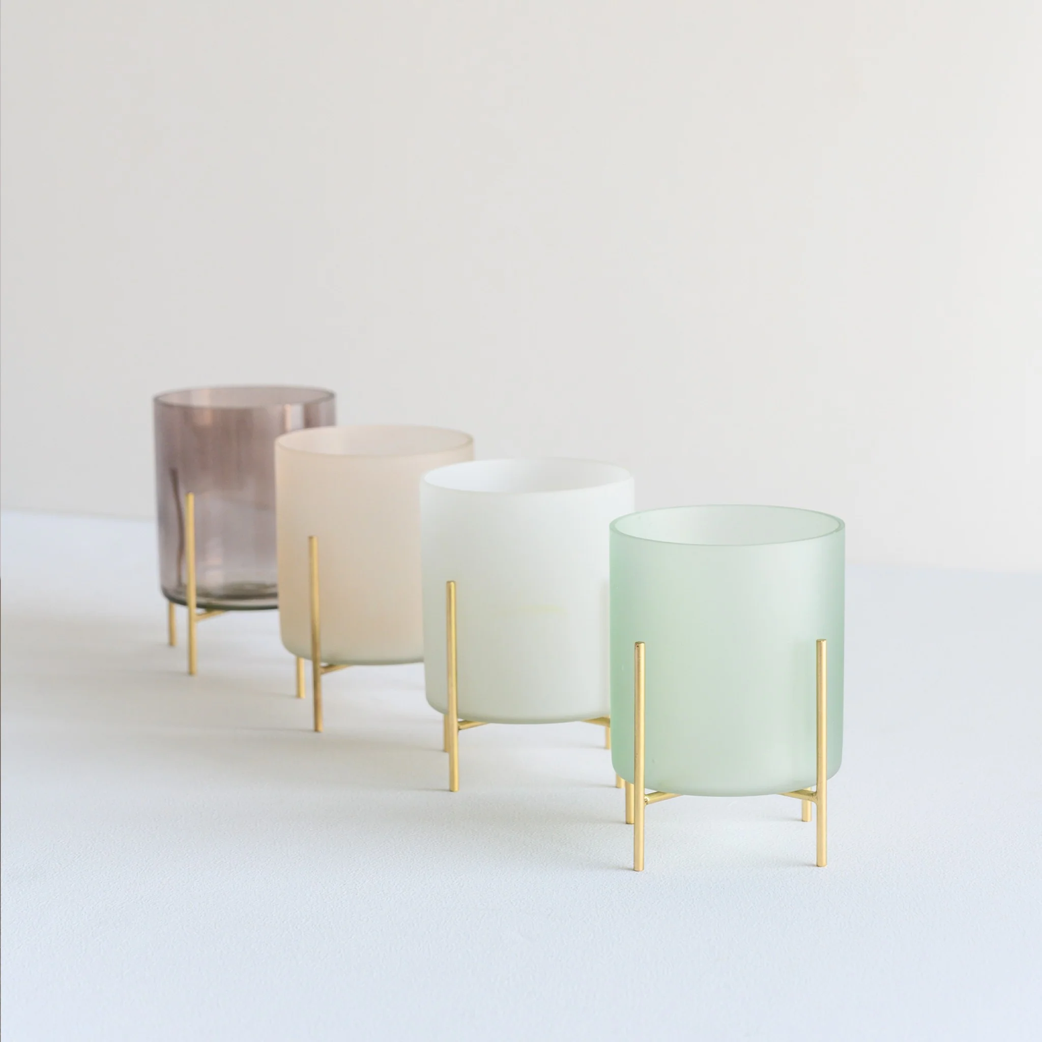 Recycled Glass Candle Holder | Ebony - Image 3