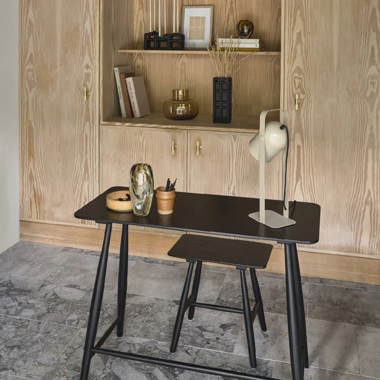 Bast Desk | Black Oak | 100cm - Image 5