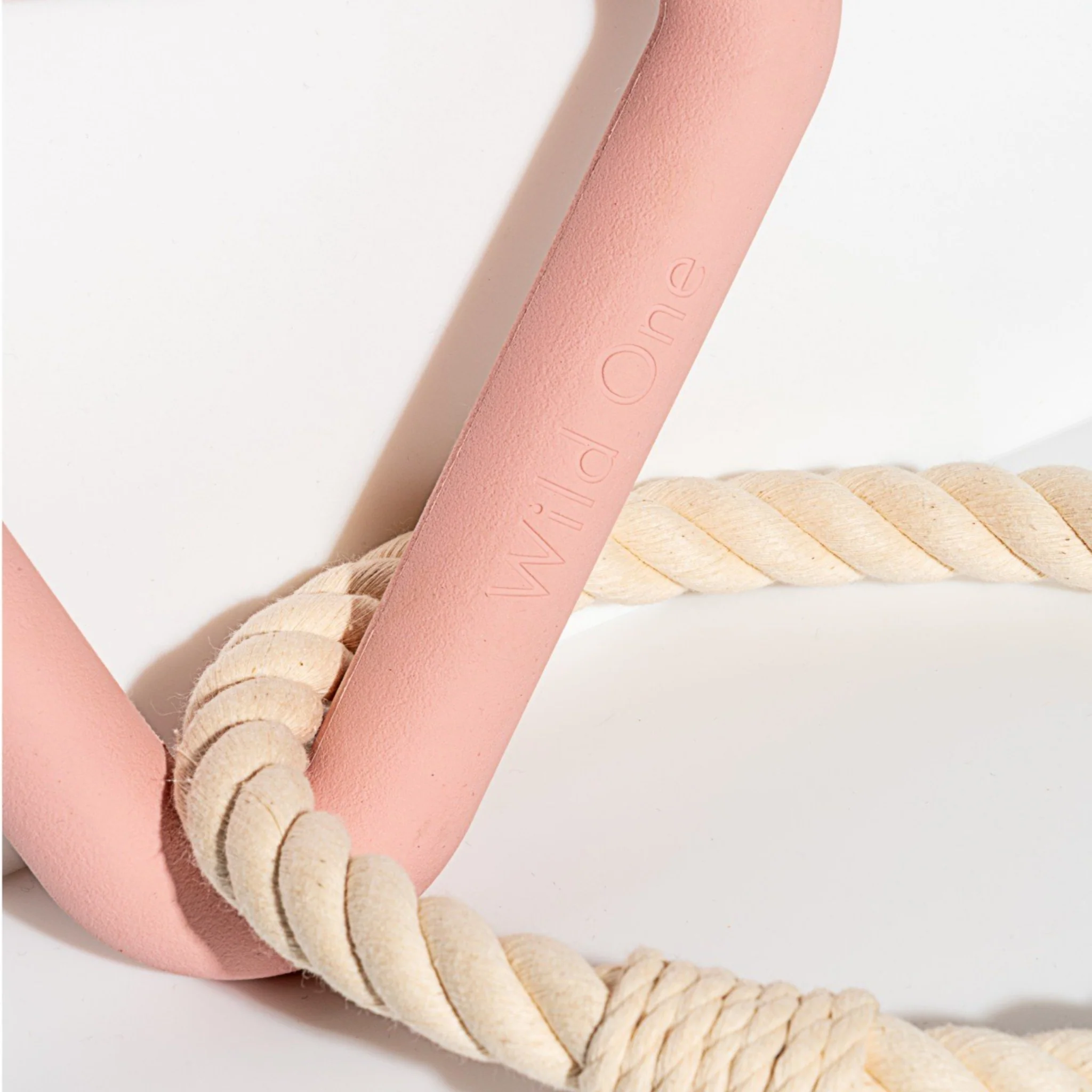Triangle Tug Toy | Pink - Image 3