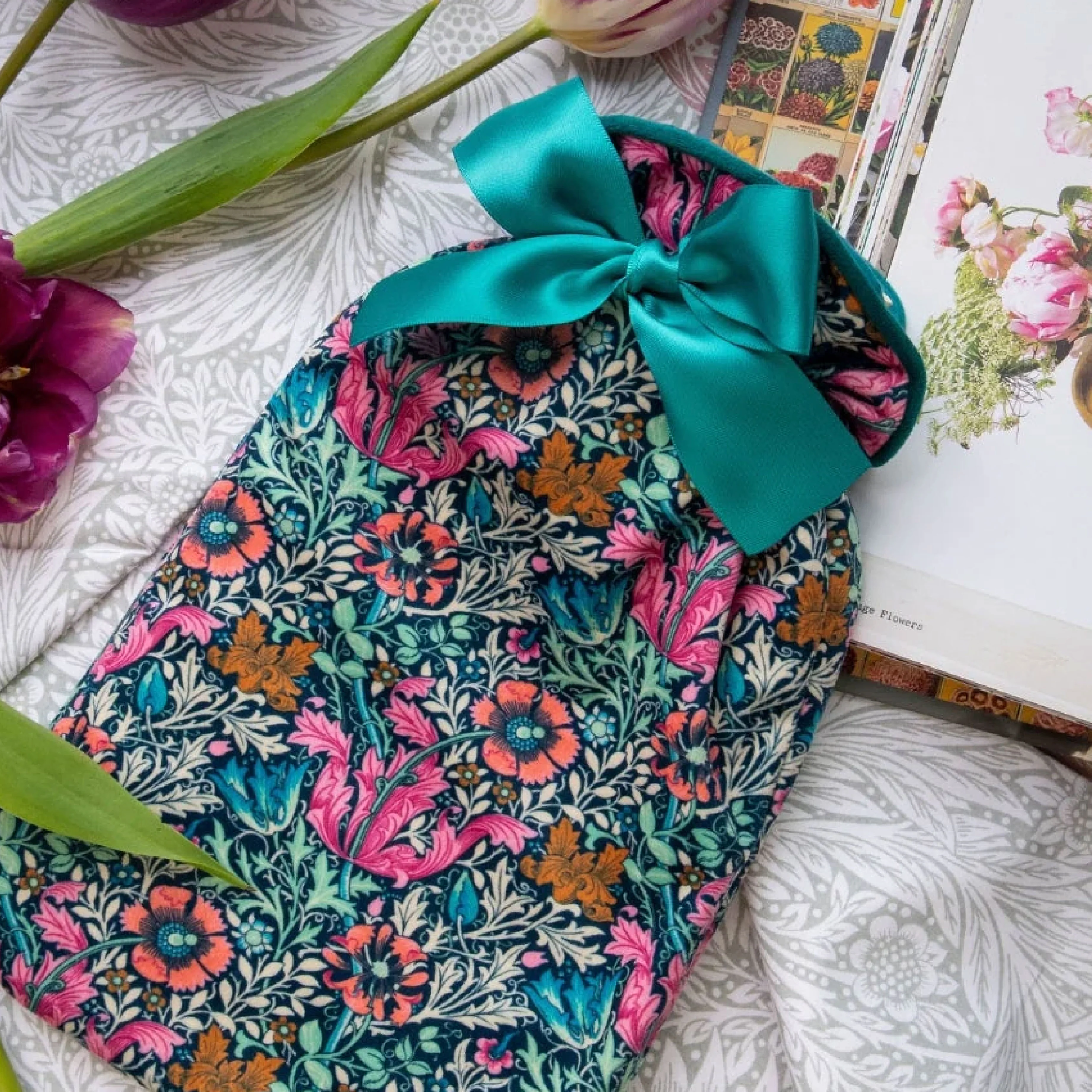 Beautiful Sleep Velvet Hot Water Bottle | 620ml - Image 2